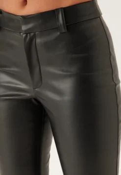 PU Bootcut Trousers
