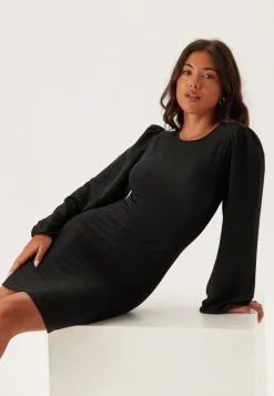 Puff Sleeve Sparkling Dress
