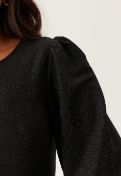 Puff Sleeve Sparkling Dress
