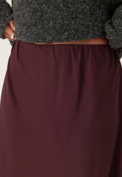 Satin Midaxi Skirt