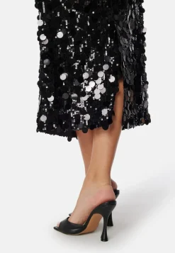 Sequin Ankle Skirt