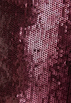 Sequin Bandeau Dress