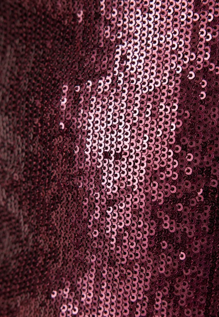 Sequin Bandeau Dress