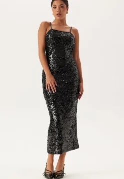 Sequin Strap Dress