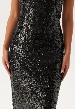 Sequin Strap Dress
