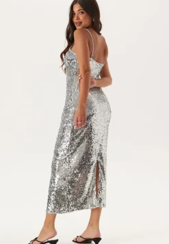 Sequin Strap Dress