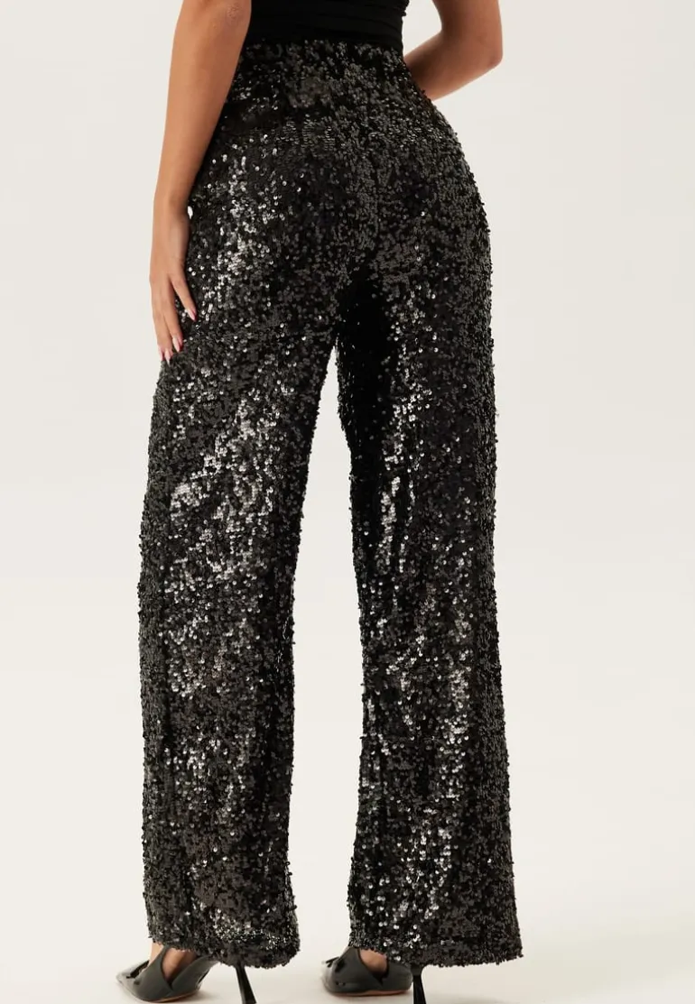 Sequin Wide Trousers