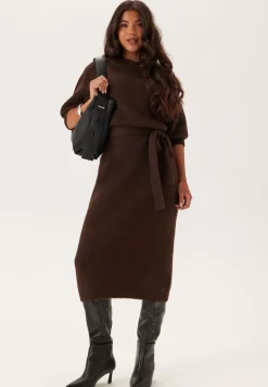 Short Sleeve Knitted Dress