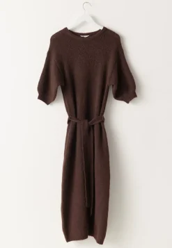 Short Sleeve Knitted Dress