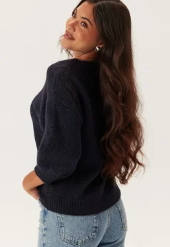 Short Sleeve Knitted Sweater