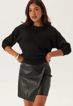 Short Sleeve Knitted Sweater