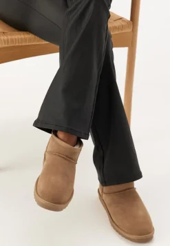 Short Winter Boot In Suede