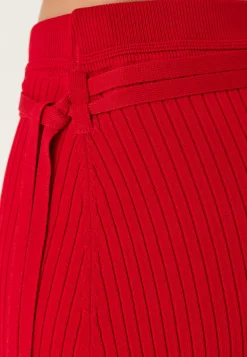 Slfcarly Mw Knit Ankle Skirt