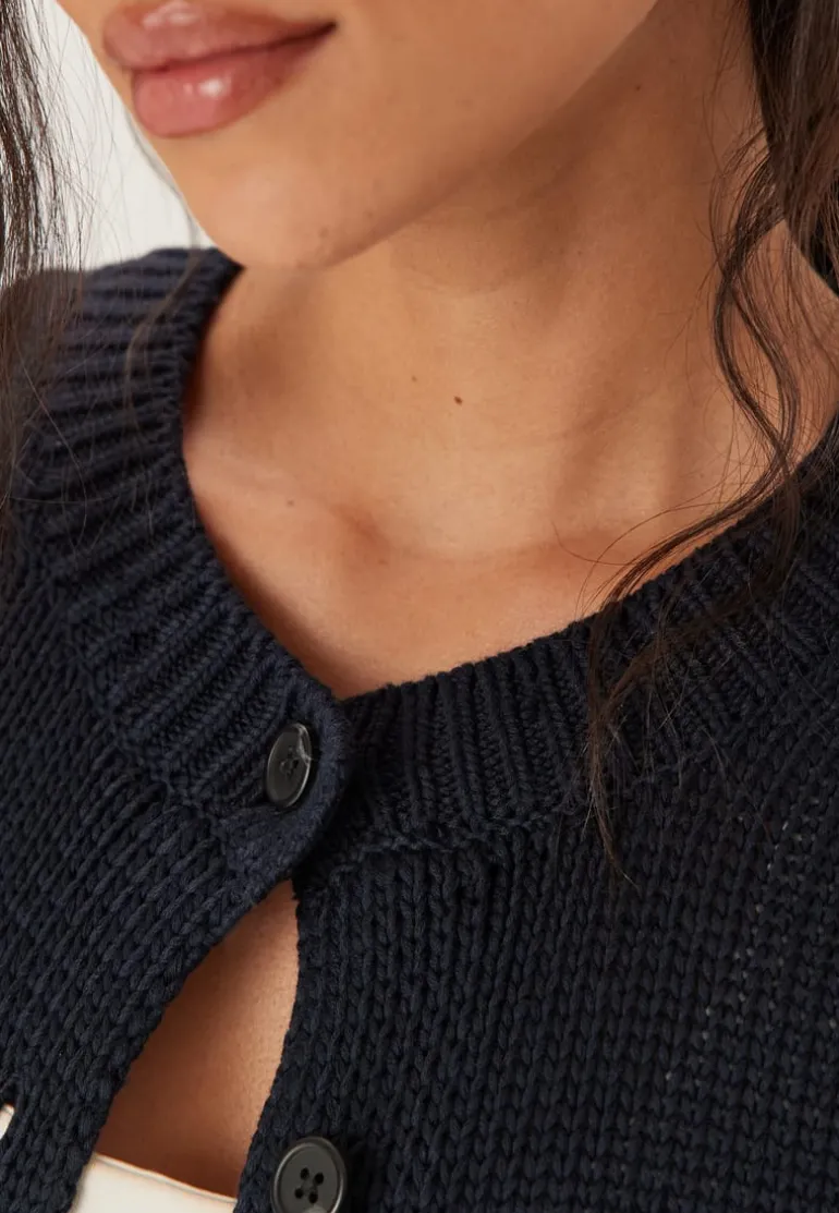 Slfivy Ls Knit O-neck Cardigan
