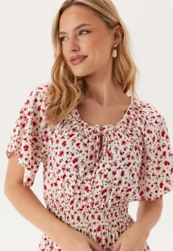 Smock Maxi Viscose Dress