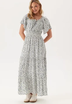 Smock Maxi Viscose Dress
