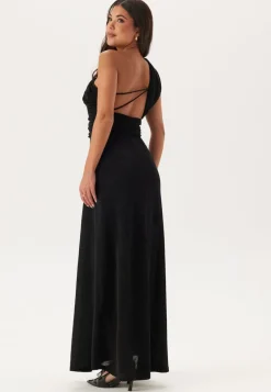 Sparkling One shoulder Soft Maxi Dress