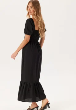 Square Neck Cotton Maxi Dress