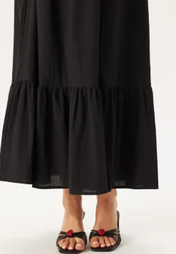Square Neck Cotton Maxi Dress