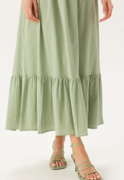 Square Neck Cotton Maxi Dress
