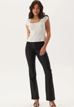 Stretchy Back Pocket Trousers