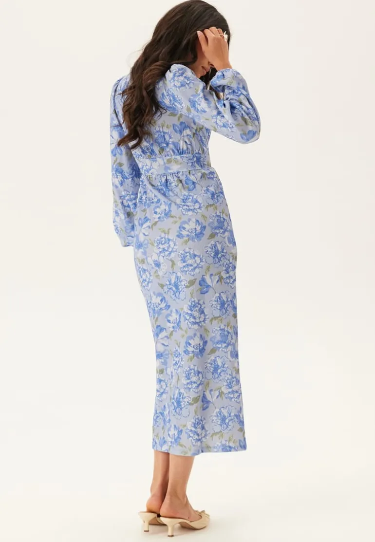 Structure Button Midi Dress