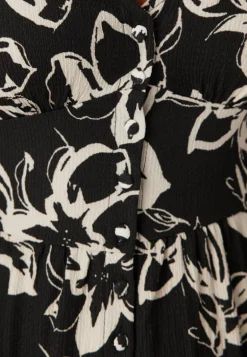 Structure Button Midi Dress