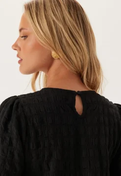 Structure Puff Sleeve Top