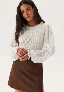 Structure Puff Sleeve Top