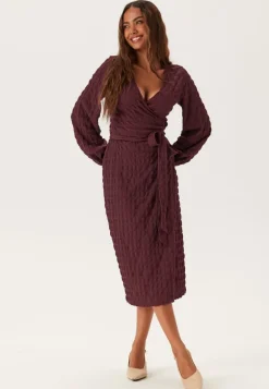 Structure Wrap Dress