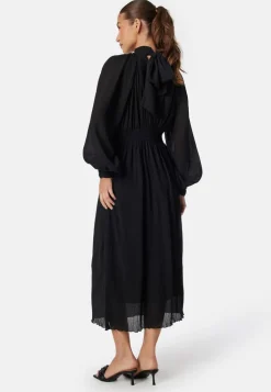 Structured Bow Midi Dress