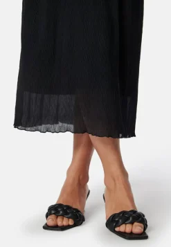 Structured Bow Midi Dress