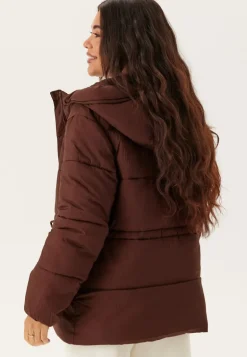 Tjw Hooded Midi Puffer Jacket