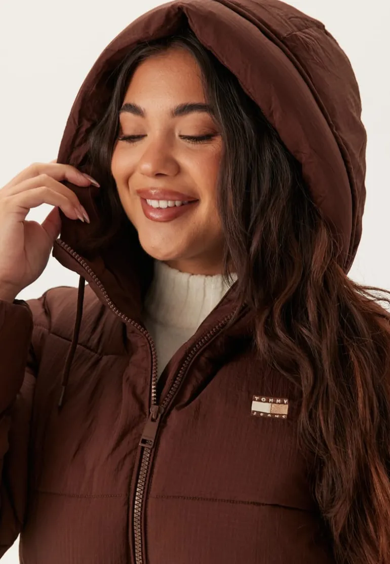 Tjw Hooded Midi Puffer Jacket