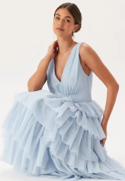 Tulle Frill Gown