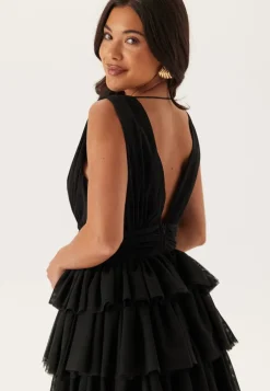 Tulle Frill Gown