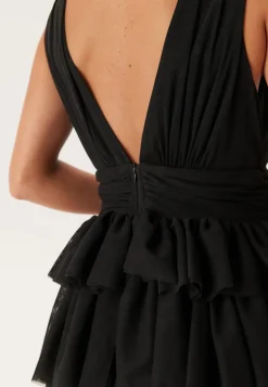 Tulle Frill Gown