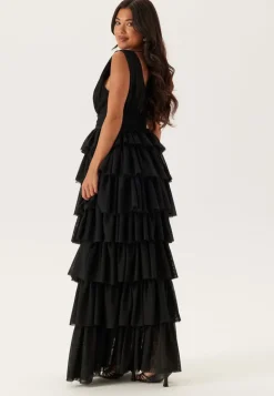 Tulle Frill Gown