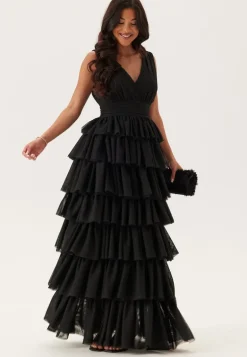 Tulle Frill Gown