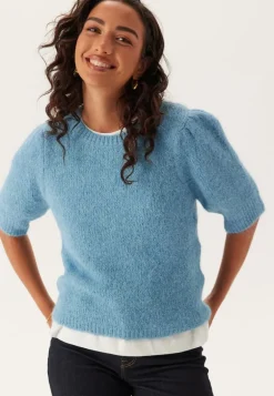 Vibows O-neck 3/4 KNIT TOP KNI
