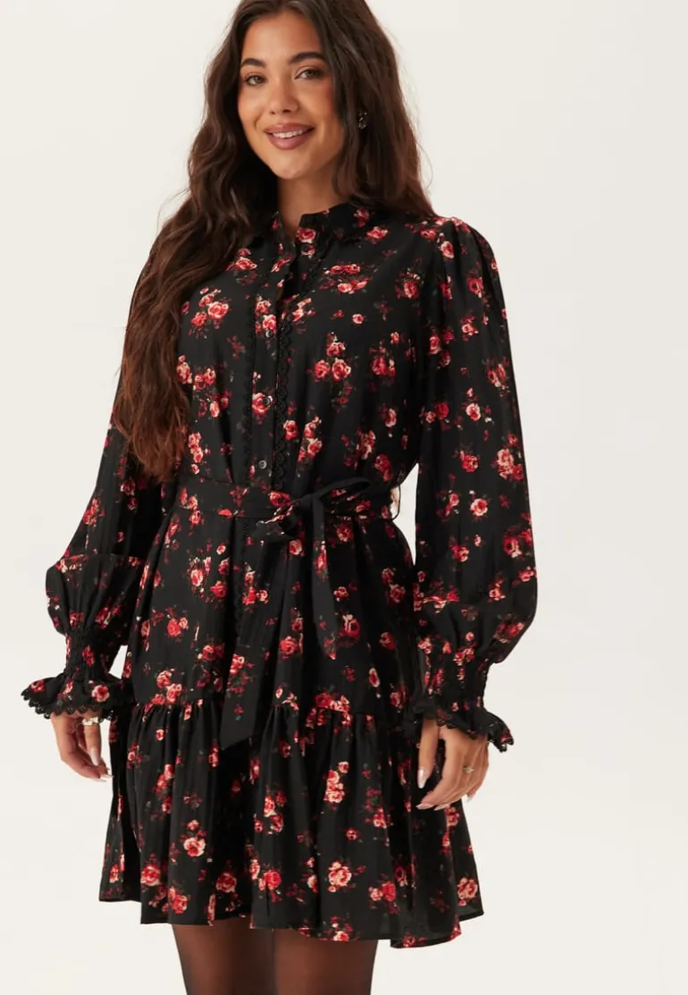 Viclo Rose Ls Shirt Dress