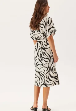 Viclo V-neck 2/4 MIDI DRESS M