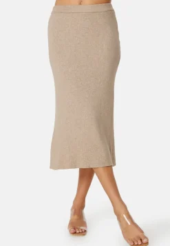 Vicomfy A-Line Knit Skirt