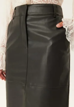 Vidagmar Hw Midi Coated Skirt