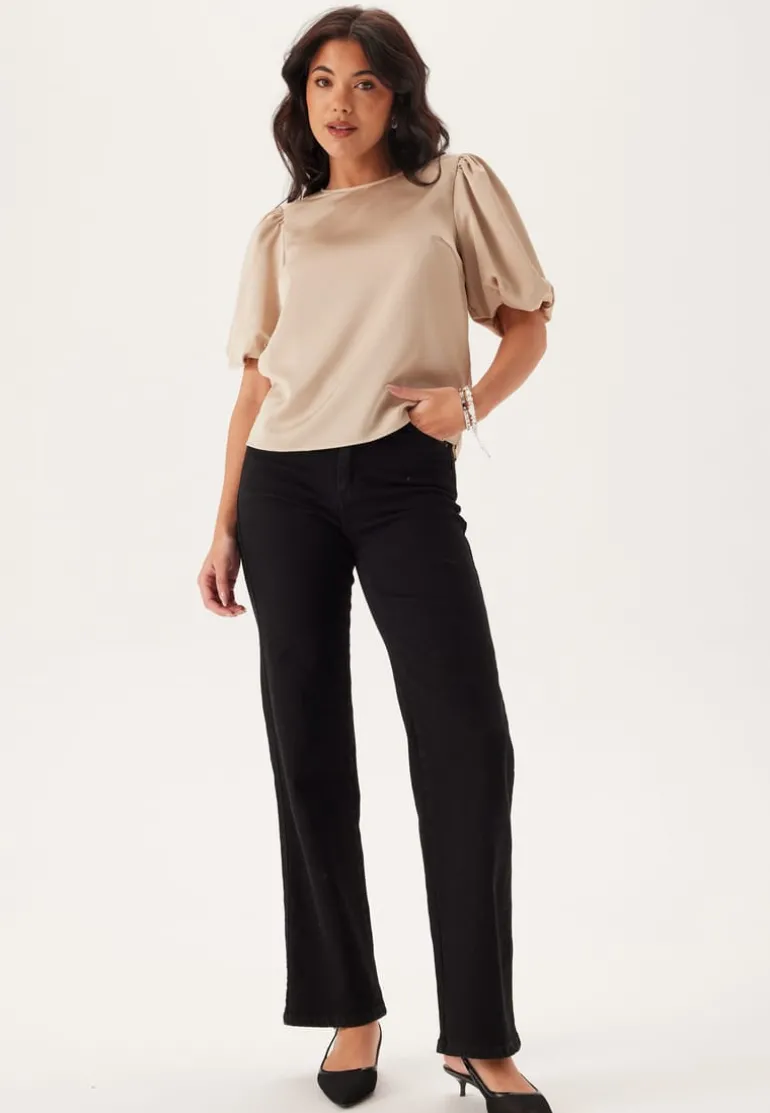 Viellette 2/4 SATIN PUFF TOP S