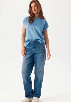 Viellette S/S Satin Top