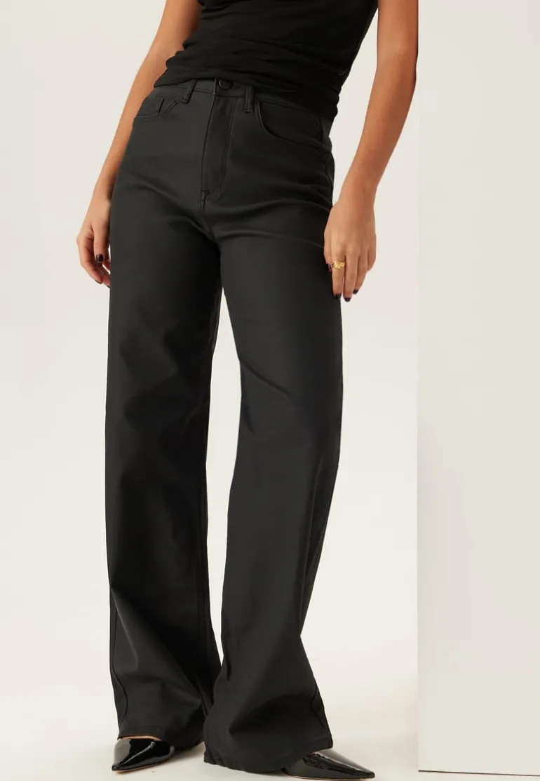 Vifreya Hw Coated Wide Jeans