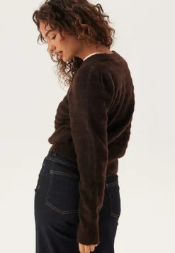 Vijayla O-neck L/S KNIT TOP