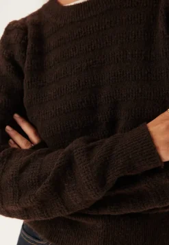 Vijayla O-neck L/S KNIT TOP