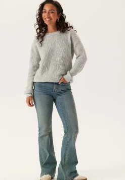 Vilassia O-neck L/S CABEL KNIT